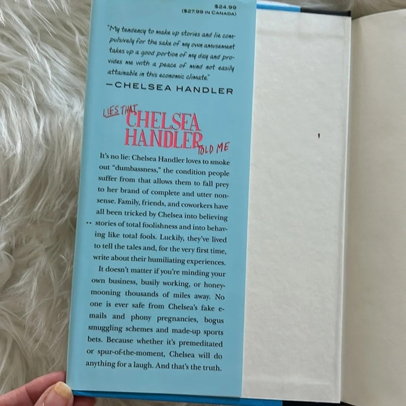 Lies that Chelsea Handler told me hardcover book by Chelsea’s family, friends - Picture 3 of 4